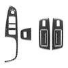 Adecuado para Audi Q7 07-15 fibra de carbono dos lados desempañado salida de aire pegatinas decorativas accesorios modificación interior coche
