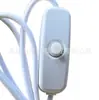 501 Linha de Interruptor USB Branca 1 m em estoque 1A Cobre Puro Linha Preta Controle de Luz Fotografia Luz do Pôr do Sol Linha de Botão