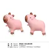 Novo Carrinho de Passeio Balão com Roda de Corda Filme de Alumínio Auto-Selante Balão de Animal de Desenho Animado Barraca de Feira Noturna Brinquedo