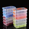 Caja de Almacenamiento Clasificada para Juguetes Portátiles y Artículos Varios, Lista de Fábrica, Bloques de Construcción Transparentes Lego, Caja de Almacenamiento Multicapa