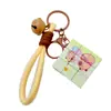 Chaveiro Pingente Cubo Mágico Kapibala Três Níveis Brinquedo Educacional Pingente para Mochila Escolar Boneco Anti-estresse