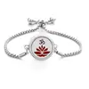 Acero Inoxidable Aleado Difusor de Perfume Caja de Aromaterapia con Aceites Esenciales Pulsera de Fragancia para Pareja Estudiantes Hombres y Mujeres Transfronterizo