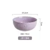 Estilo Ins Moca Nueva Vajilla de Cerámica Plato de Mesa de Gama Alta Bol de Arroz de Alto Valor Hogar Bol Francés para Sopa de Fideos