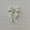 Estrella plateada lazo diamante AB accesorios de joyería DIY funda de resina para teléfono, materiales de decoración para agujeros de zapatos