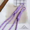 Cuerda Trenzada de Colores Dopamina Cuerda Central Paracord Taza de Agua Material Hecho a Mano DIY Accesorios con Cuentas Colgante para Bolsos Accesorios Colgantes