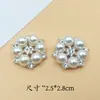Gran colección de tocados hechos a mano, accesorios para el cabello, pinzas para el cabello, material para manualidades, hebilla de flor de perla de pedrería, accesorios de joyería de aleación