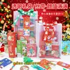 Conjunto de Papelaria de Natal Caderno Adesivos Caneta Neutra Grande Pacote de Presente Papelaria Recompensas para Alunos do Ensino Fundamental e Médio Presente de Natal