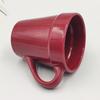 Taza de cerámica de boca ancha informal y creativa de 11 oz, taza roja impresa con logotipo, taza de café, regalo navideño, taza personalizable