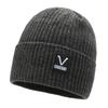 Estilo Coreano Inverno Chapéu Quente de Lã de Chenille com Forro de Lã para Homem Moda Juvenil à Prova de Frio Pulôver Proteção de Orelha Chapéu Tricotado Tendência