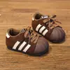 Zapatillas infantiles estilo retro, antideslizantes, adecuadas para primavera y otoño, estilo de entrenamiento alemán, suela blanda, para niños pequeños que están aprendiendo a caminar, unisex, 2026