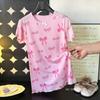 Nuevo Camisón de Dibujos Animados para Niños de Primavera y Verano Niñas Bebé Niños Seda de Hielo Cuello Redondo Encaje Vestido Delgado