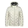 Nuevo cárdigan de moda para hombre Otoño e Invierno 2026 con capucha desmontable, chaqueta de algodón con forro polar, abrigo de algodón versátil, modelo transfronterizo de comercio exterior