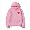 Sudadera de Corazón de Melocotón de Pareja de Moda Transfronteriza Marca de Moda Popular Chaqueta de Forro Polar Otoño e Invierno Sudadera con Capucha de Corazón para Hombre Oversize