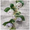 90% de descuento Liquidación Ins Transfronterizo Flores de Rosa Artificiales Decoración del Hogar Flores Ramo de Mano Planta de Pared Decoración de Pared Flores Artificiales