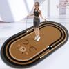 Colchoneta insonorizada para saltar la cuerda, colchoneta amortiguadora, colchoneta de yoga grande, colchoneta deportiva de interior gruesa, antideslizante, para fitness en casa, silenciosa