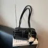 Bolsa Boston Tendência de Nicho para Mulheres Inverno 2025 Nova Bolsa de Ombro/Axila Elegante de Luxo