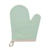 Guantes Cortos de Silicona Antiescaldaduras de Venta Caliente Transfronterizos, Guantes de Aislamiento de Doble Capa para Horno de Microondas y Cocina, Guantes para Horno de Horneado
