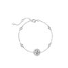 Pulsera Junli Estrella de Plata Punto Plata Esterlina s925 para Mujer Simple Discreta Estrella Pastel Redondo Pulsera Diseño de Nicho Sentido Joyería