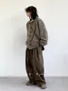 Otoño e Invierno Revista Japonesa Punto Retro Neutro Unisex Estilo Universitario Cárdigan Suéter Antiguo Chaqueta Casual de Moda