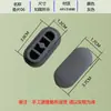 Junta Amortiguadora para Asiento de Inodoro Almohadilla Anticolisión Almohadilla de Goma Silenciosa Absorbente de Choques Accesorios para Asiento de Inodoro Almohadilla de Goma para Inodoro Almohadilla Antideslizante