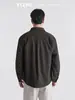 También Parada Otoño 2026 Camisa de Hombre Ligeramente Madura Resistente a las Arrugas Caída Camisa de Manga Larga Chaqueta Cardigan Italiana Camisa