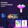 Lámpara cuántica hexagonal panal de abeja lámpara de ambiente RGB empalme competición eléctrica color mágico recolección de ritmo lámpara de pared de fondo tablero de luz impar