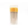 Cepillo para Pestañas Embotellado de Nuevo Producto Transfronterizo Varilla de Cristal Cepillo Espiral Herramienta de Cepillo para Pestañas Postizas de Color