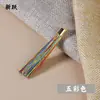 6 Brincos Pequenos de Borla Dourada, Marcadores de Página, Pingentes de Leque, Acessórios para Cabelo de Roupas, Acessórios de Borla, Pingentes, Borlas para Atacado