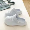 Sandalias de Verano para Mujer, Estilo Fresco, para Viajes Diarios, Suela Gruesa de EVA, con Diseño de Estrella de Mar y Concha, para Exteriores y Vacaciones, Punta Cerrada