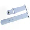 Para Apple Classic Correa de Silicona Nueva de Uña Única Correa de Silicona de Color Sólido para Apple watch1-8 Generación
