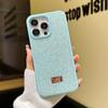 Capa de Celular Luxuosa com Diamantes Cintilantes Adequada para Apple 18Promax Iphone17 Galvanizada Marca da Moda High-End Strass 16 Cobertura Total
