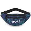 Nueva riñonera deportiva casual de moda, bolso cruzado de tela Oxford, bolso de pecho estampado, bolsa para teléfono para exteriores, bolso de hombro moderno para hombres y mujeres