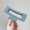 Pinza Pinza de Agarre Marrón Maillard Tamaño Alto para el Cabello Multitamaño Pinza Moda Corea del Sur Simple Pinza de Tiburón Cabello de Mujer