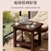 Prateleira de Armazenamento de Mesa de Cabeceira, Armário de Armazenamento Pequeno Moderno Simples para Quarto de Casa, Armário de Mesa de Cabeceira Extremamente Estreito