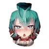 Sudadera con capucha impresa en 3D para sesión de fotos especial de dibujos animados, suéter casual para hombres y mujeres, cosplay, artículo periférico de anime