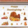 Bestseller transfronterizo otoño Acción de Gracias imanes para refrigerador personalizados para el hogar ventana puerta de garaje imanes fiesta decoración del hogar