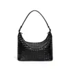 Fornecimento Exclusivo Transfronteiriço para Bolsas Femininas de Uso Diário, Novas Bolsas de Ombro Trançadas para Primavera e Verão, Bolsas de Ombro Cruzado Únicas, Bolsas Hobo Baguette, Bolsas de Bolinho