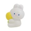 Conejo de Cacao Luz Nocturna Oso Tulipán Lámpara de Mesita de Noche Brillante Luz LED Protección Ocular Luz Nocturna para Habitación Infantil Batería Incorporada