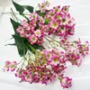 Flor de Paulownia Artificial Pequena Mais Vendida Decoração de Mesa para Casa Buquê Floresta de Flores de Paulownia Artificiais Estilo Floresta Decoração para Celebração de Casamento