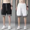 Shorts de Basquete Masculinos Esportivos Largos Verão Moderno Marca Meninos Secagem Rápida Estudante Masculino Gelo Corrida Esportes Calças Cinco Pontos