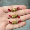 Nuezas Cuentas Espaciadoras Universales para Ejes de Cobre con Estrella y Luna Coco Accesorios para Juguetes DIY DIY