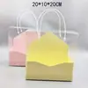 Dia das Mães Envelope Retrô Estilo Chinês Sacola para Sobremesa Caixa para Bolo Caixa para Bolo com Flores Caixa Transparente para Presente de Confeitaria