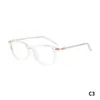 Gafas Geniales de Madera, Monturas de Gafas Transparentes Degradadas de Dos Tonos, Diseño Que Realza la Sofisticación, Monturas de Gafas Degradadas