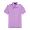 Camisa Polo de Exportação de Verão Camiseta Masculina de Manga Curta Gola Lapela Logo Pony Rl Bordado Roupa Casual Simples Casual Business