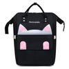 Logotipo Personalizado Nueva Bolsa de Mamá Estilo Gato de Gran Capacidad Mochila de Ocio para Exterior Bolsa de Mamá