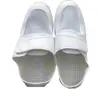 Sapatos de barco anti-estáticos não-tubo PVC Botas de altura Botas de fundo sapatos livres de poeira pu botas longas de fundo anti-estático não-tubo sapatos