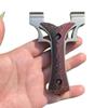 Nova Aço Inoxidável Qingtianlong Dente Pressão Rápida Estilingue Estendido Cor Gradiente Mancha Couro Plano Adulto Clipe Pressão Rápida Atacado