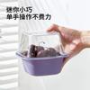 Cesta de Drenaje de Doble Capa Cesta Multifuncional para Lavar Verduras de Cocina Mesa de Centro de Sala de Estar Plato de Frutas Multifuncional Artefacto Multifuncional para Lavar Frutas