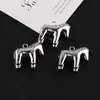 Colgante de Poni de Aleación Sólida Creativo Llavero Hecho a Mano Encanto para Bolso Accesorios Materiales Piezas Pequeñas