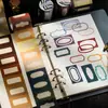 Dia Lindo Série Circular Fita de Borda Cortada Material Básico Versátil Decoração DIY 350mm 4 Designs